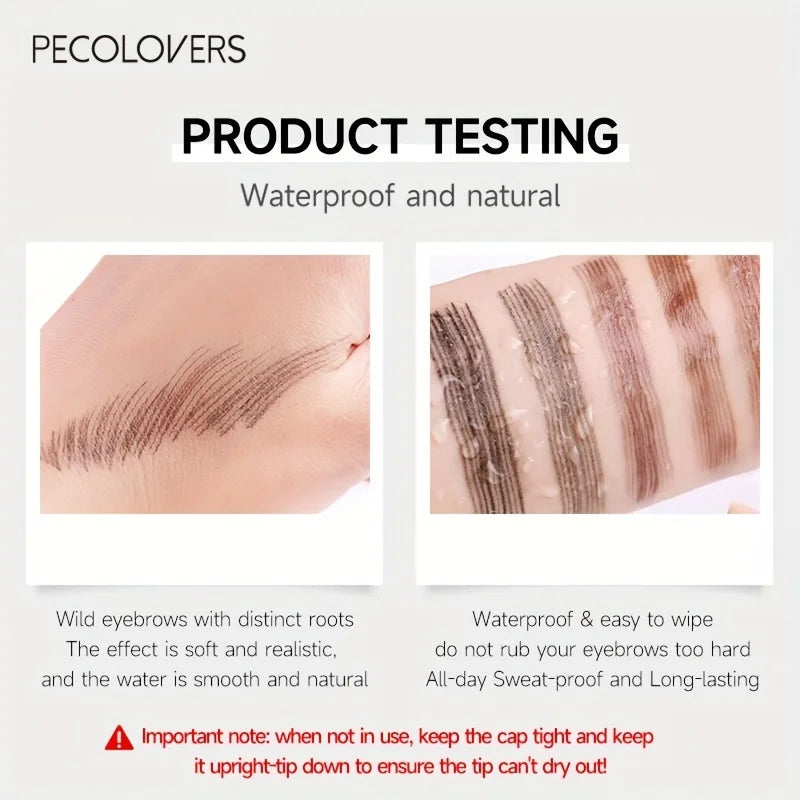 Stylo à sourcils 6 couleur