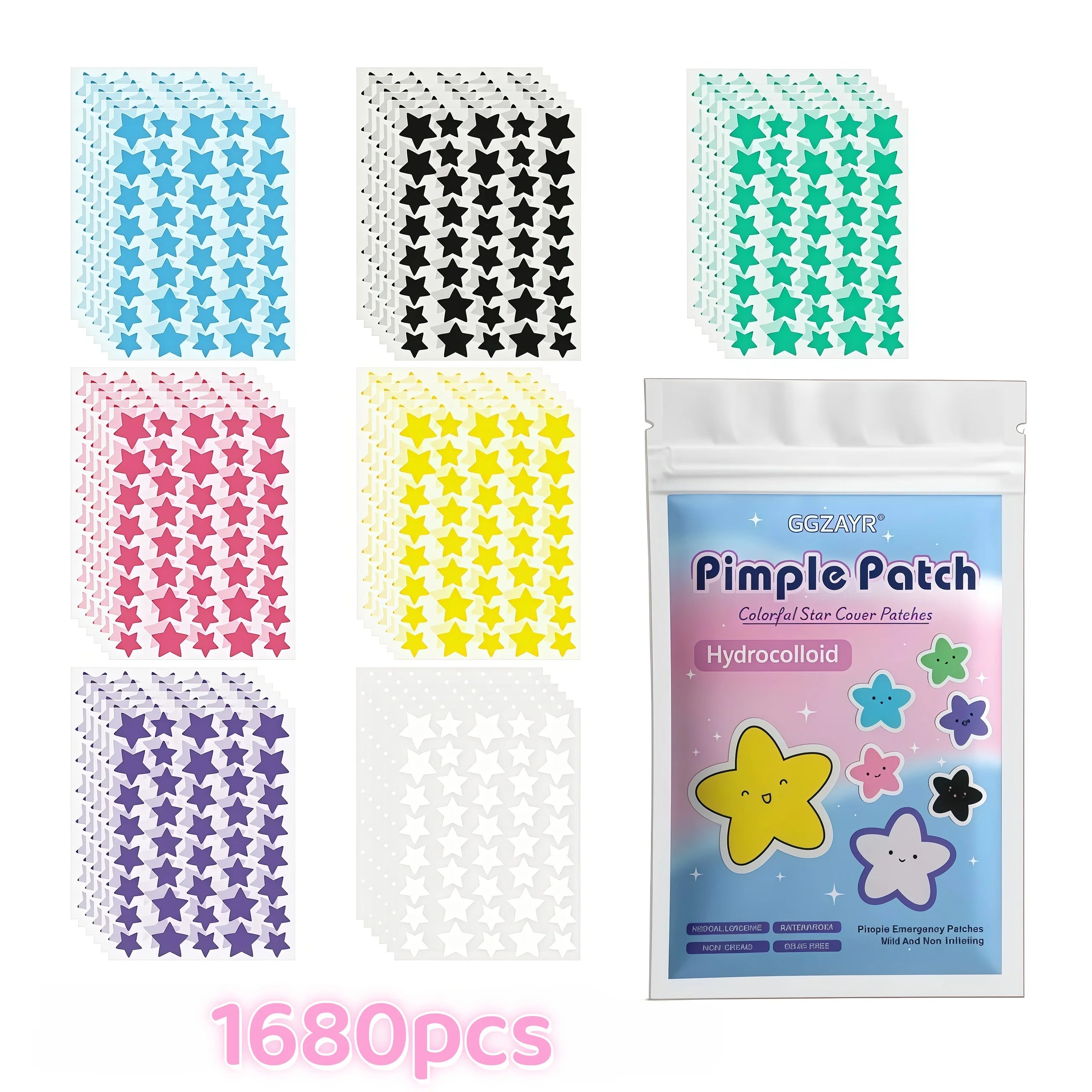Patches pour boutons 280/1120/1680pcs