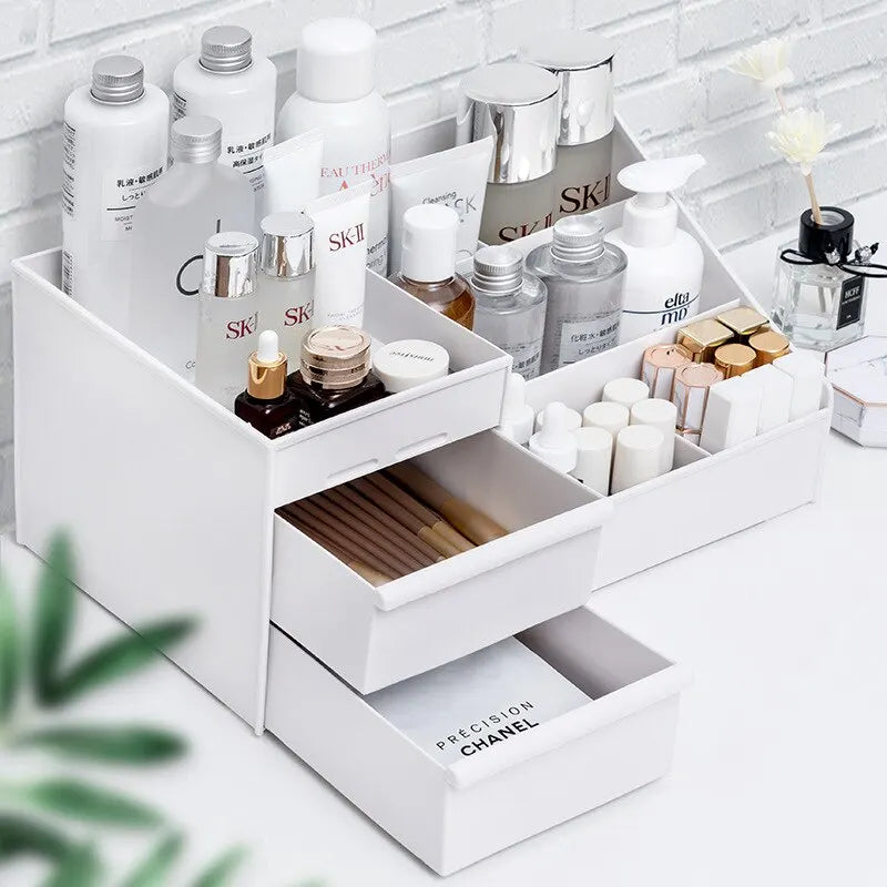Boîte a rangement de maquillage