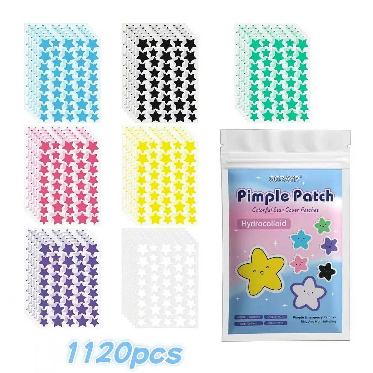 Patches pour boutons 280/1120/1680pcs