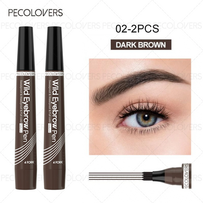 Stylo à sourcils 6 couleur