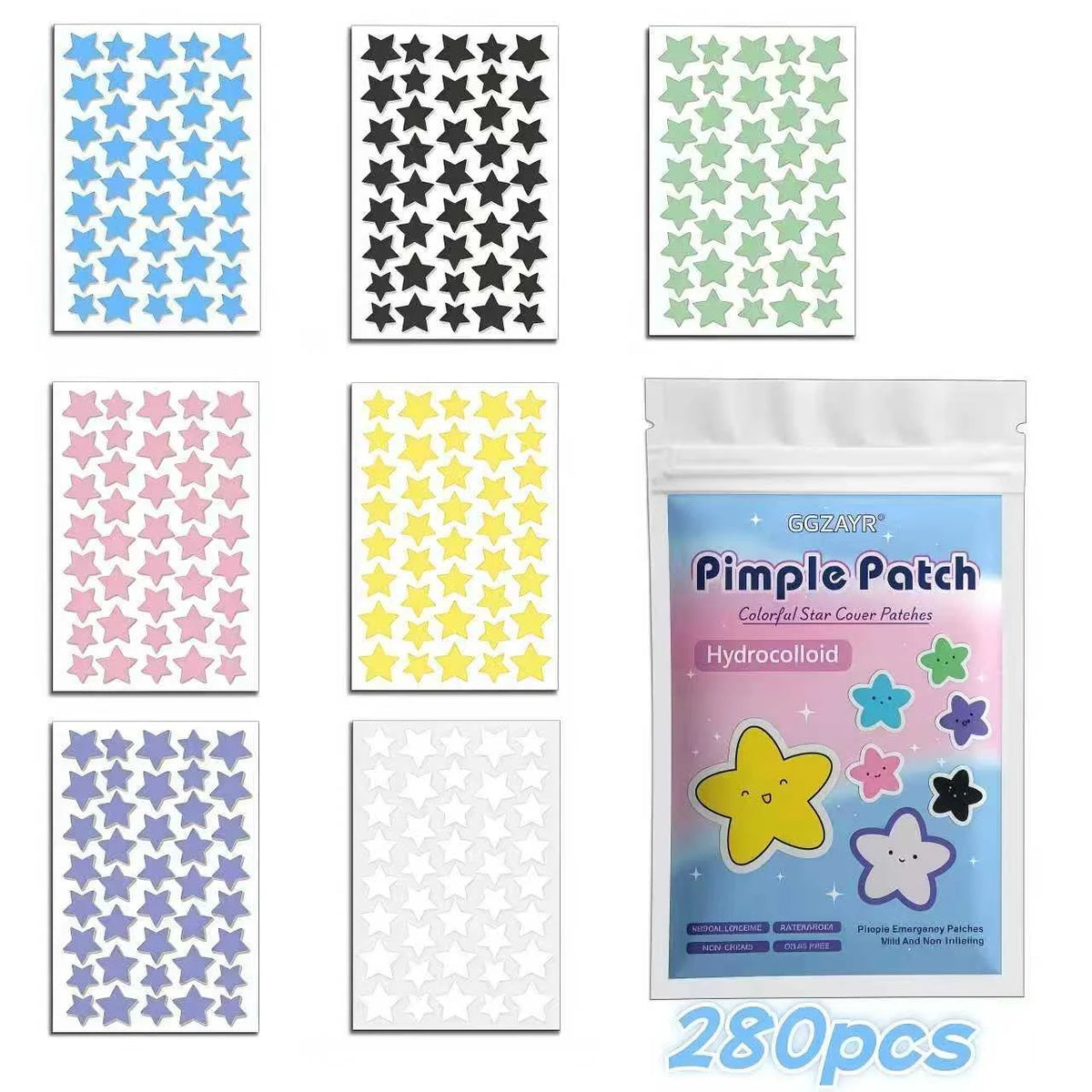 Patches pour boutons 280/1120/1680pcs
