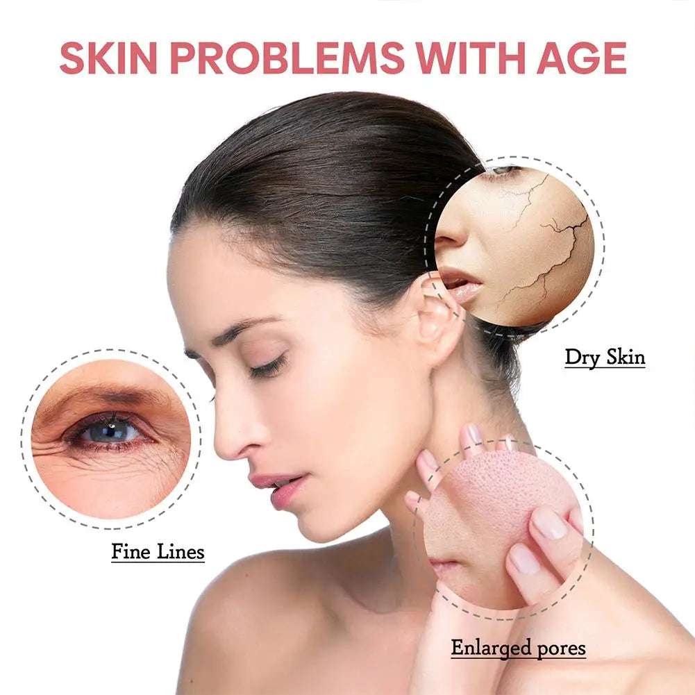 5 en 1 Sérum visage  Vitamine C Acide hyaluronique
