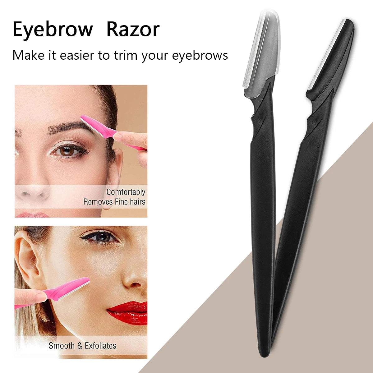 Rasoirs à sourcils de 30 pièces
