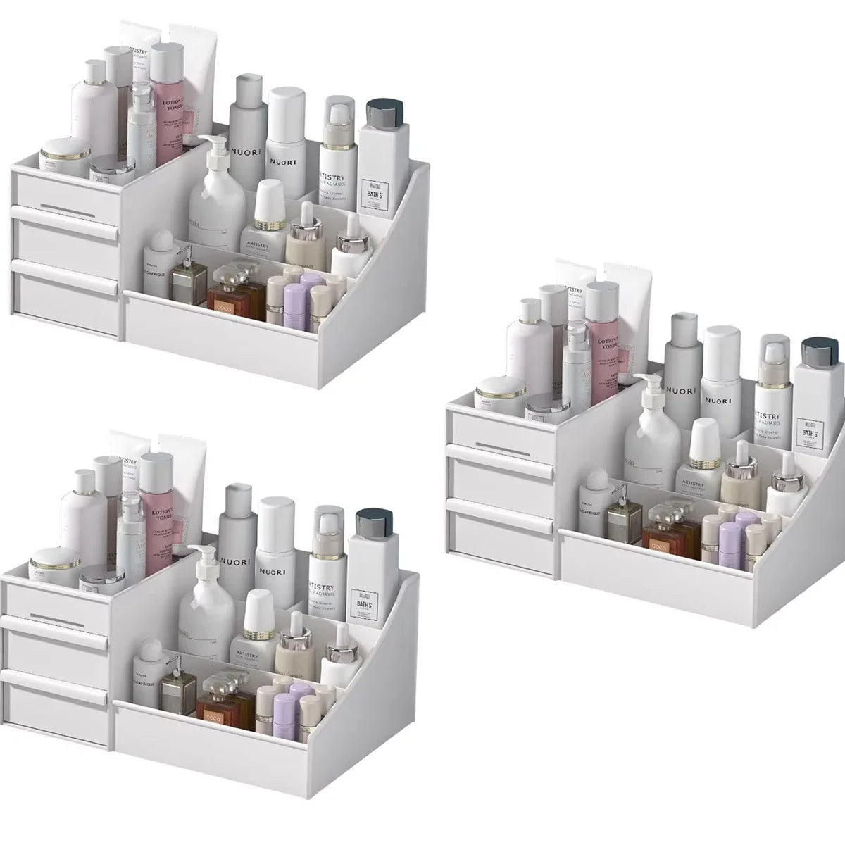 Boîte a rangement de maquillage