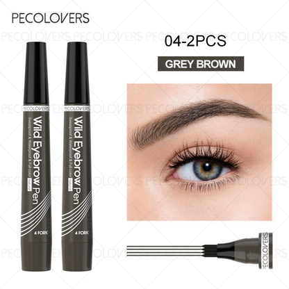 Stylo à sourcils 6 couleur